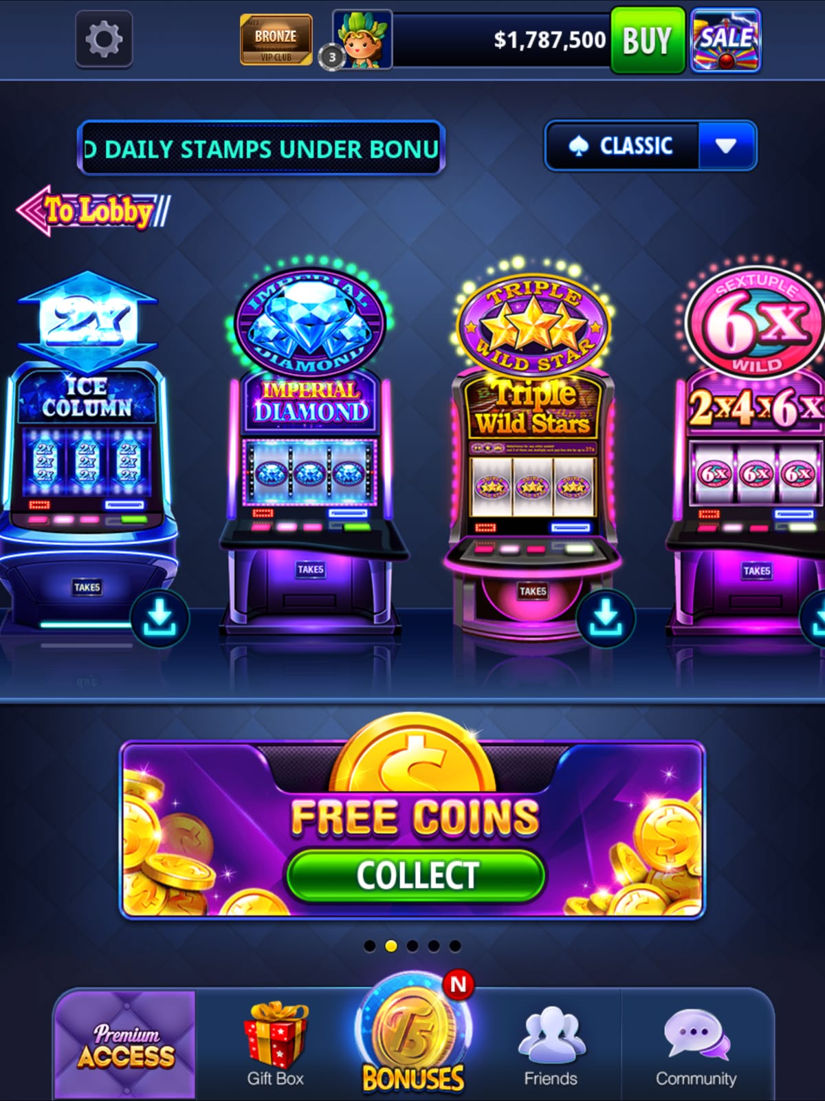 Realistic Slots game